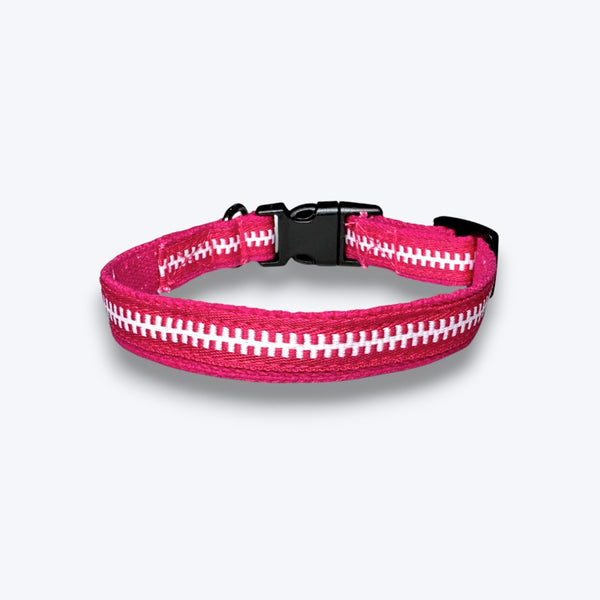 Aramesh Pink Whisper Collar for Cats (Pink & White)