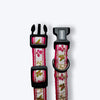 Aramesh Garden Whisper Collar for Cats (Pink and White) Dogs-Collar, Leashes, harnesses Aramesh Dropship