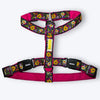 Aramesh Costal Bloom Harness for Dogs (Pink & Navy Blue) Dogs-Collar, Leashes, harnesses Aramesh Dropship S