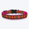 Aramesh Emerald Glow Adjustable Collar for Dogs (Pink and Green) Dogs-Collar, Leashes, harnesses Aramesh Dropship S