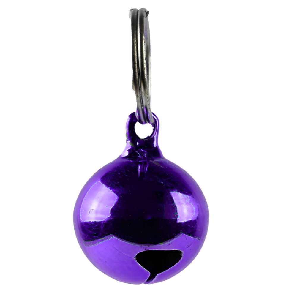 Trixie Metal Bell for Cats (Purple) Cats-Collar, Leashes, harnesses Trixie Pack of 1