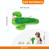 Barkbutler x Fofos Cactus Treat Toy for Dogs (Green)