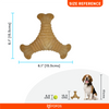 Skatrs Cozy Love Print Mat for Dogs & Cats + Barkbutler x Fofos Brown Woodplay Triangle Chew Dogs Toy Combo Exclusive Combo Exclusive Combo