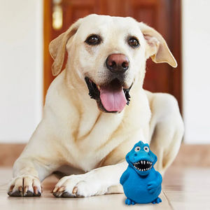 Fofos Latex Bi Dinosaur Toy for Dogs