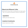 Intersand Unscented Odour Lock Cat Litter Cats-Litter Intersand