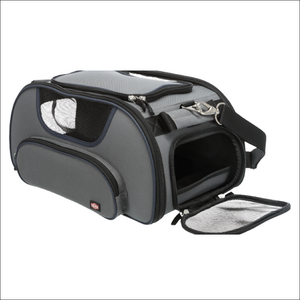 Trixie Wings Airline Carrier for Pets (Grey/Blue)