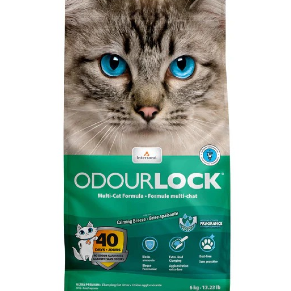 Intersand Scented Odour Lock Calming Breeze Cat Litter Cats-Litter Intersand 6kg