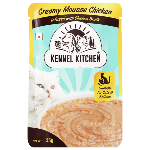 Kennel Kitchen Chicken Creamy Mousse Kitten & Adult Cat Wet Food (All Life Stage)