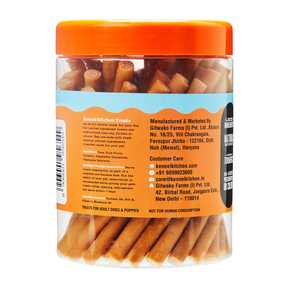 Kennel Kitchen Fish Sticks with Turmeric Dog Treats Dog Treats + Others Kennel Kitchen