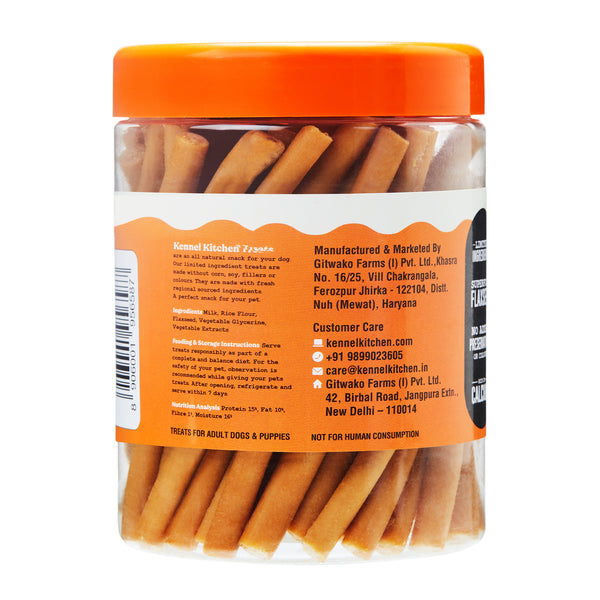 Kennel Kitchen Milk Sticks with Flaxseed Dog Treats
