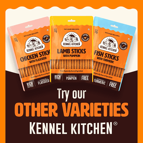 Kennel Kitchen Milk Sticks with Flaxseed Dog Treats