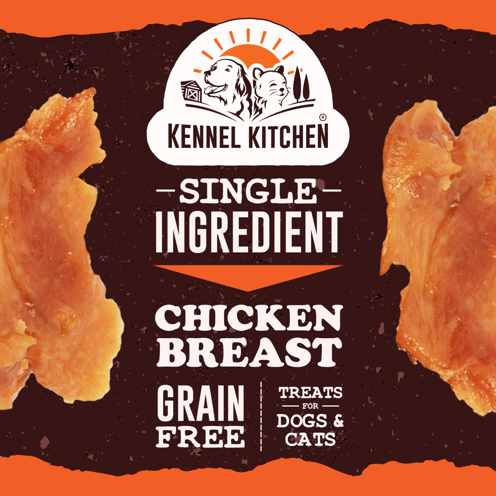 Kennel Kitchen Air Dried Chicken Jerky Dog and Cats Treats (Limited Shelf Life) Dog Treats + Others Kennel Kitchen