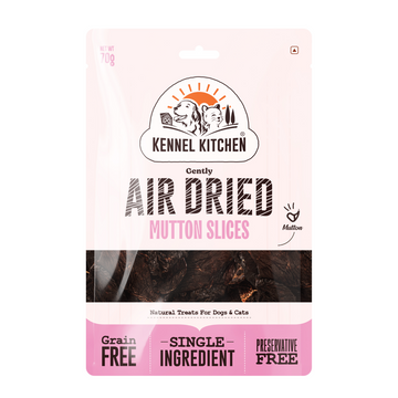 Kennel Kitchen Air Dried Mutton Jerky Dog and Cat Treats