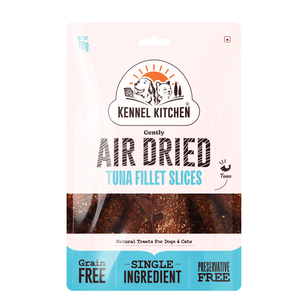 Kennel Kitchen Air Dried Tuna Fish Jerky Dog and Cats Treats Dog Treats + Others Kennel Kitchen 70g