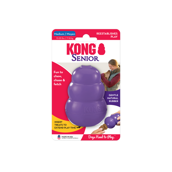 Kong Senior Toy for Dogs (Purple)