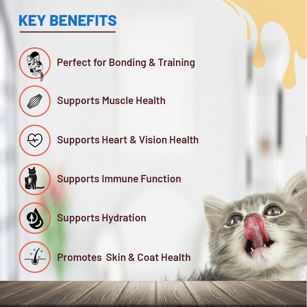 Active Lickable Tuna & Ocean Fish Creamy Cat Treats Cats-Treats & Others Active