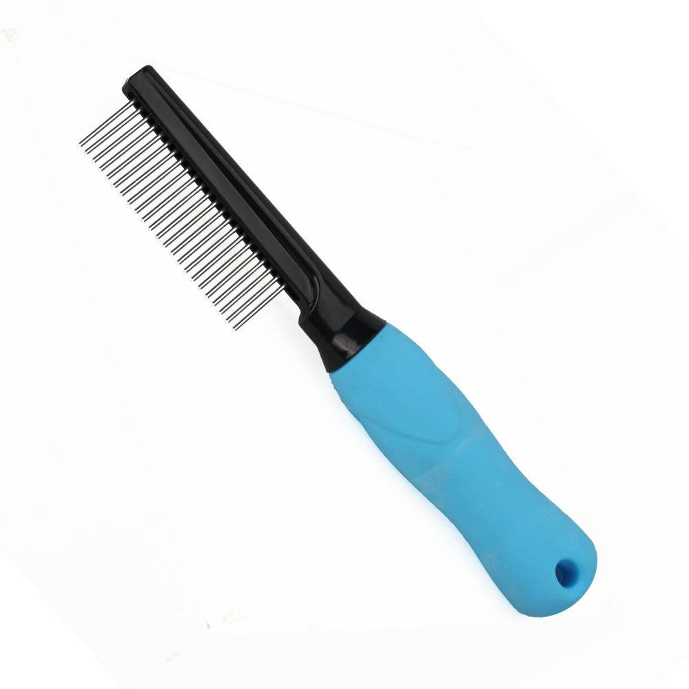 Skatrs Easy Grip Handle Comb Brush for Dogs and Cats