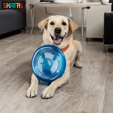 Skatrs Super Flyer Frisbee Toy for Dogs (Blue)