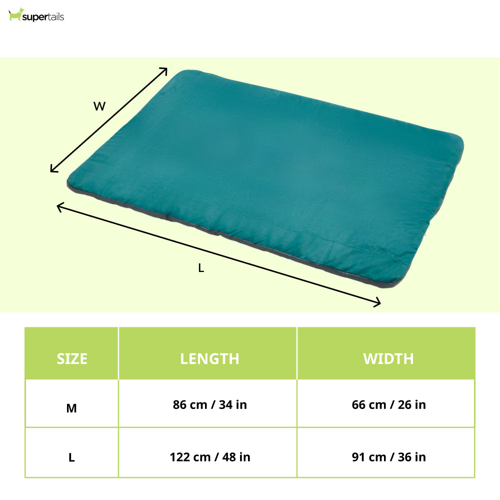 Ruffwear Mt. Bachelor Portable Pad Bed for Dogs (Tumalo Teal)