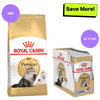 Royal Canin Persian Adult Cat Dry and Wet Food Combo Exclusive Combo Royal Canin 2kg(Dry)+12x85g(Wet)