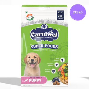 Carniwel Superfoods Veg Kibble for Large Breed Puppy Dog Dry Food