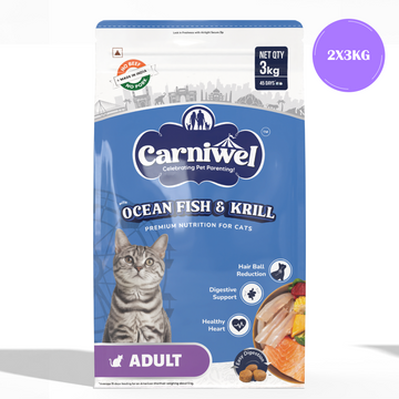 Carniwel Ocean Fish and Krill For Adult Cat Dry Food