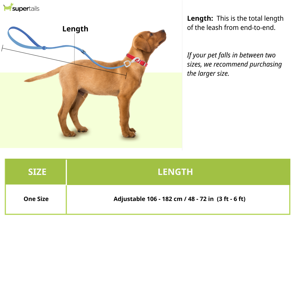 Kurgo Quantum 6 in 1 Dog Leash (Barn Red)