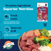 Carniwel Fresh Lamb Large Breed Adult Dry and JerHigh Roasted Duck in Gravy Wet Dog Food Combo Dogs- Dry Food Carniwel