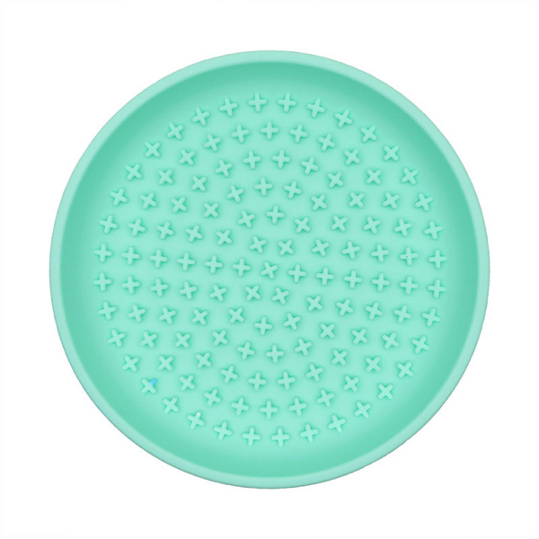 Talking Dog Club Lickables Licking Bowls for Dogs and Cats (Green)