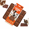 Barkbutler x Fofos Licking Mat for Dogs and Cat (Brown) Both-Bowls & Feeders Barkbutler