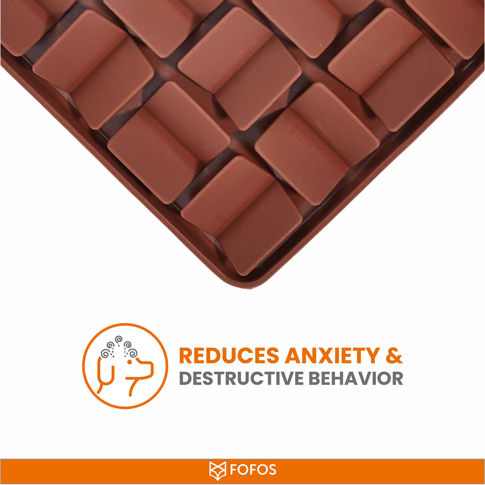 Barkbutler x Fofos Licking Mat for Dogs and Cat (Brown) Both-Bowls & Feeders Barkbutler