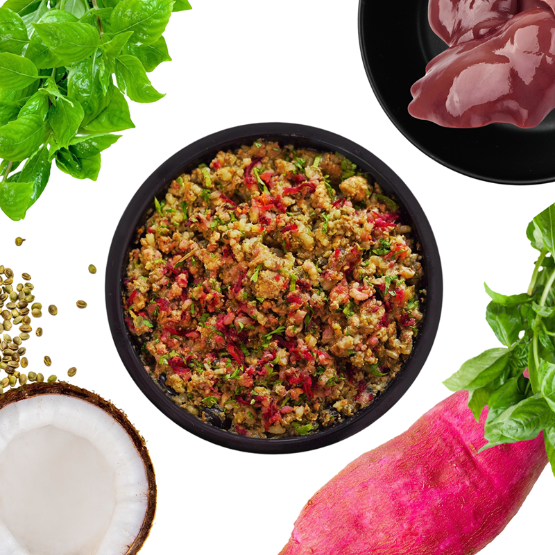 Goofy Tails Chicken and Herbs Grain Free Dogs and Puppies Fresh Food Dogs-Fresh Food Goofy Tails