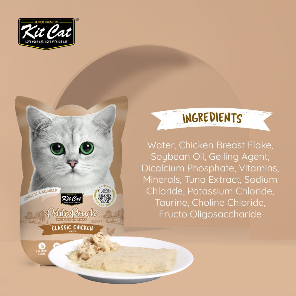 Kit Cat Classic Chicken in Aspic Cat Wet Food