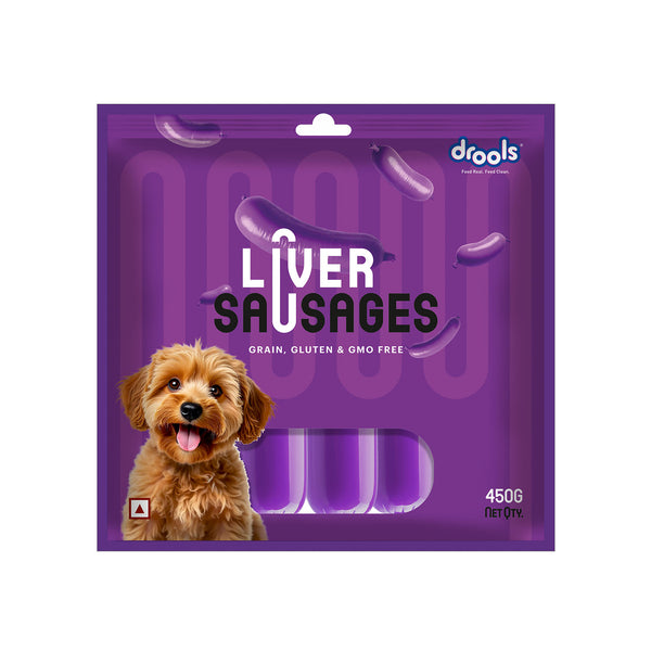 Drools Liver Sausages Dog Treats