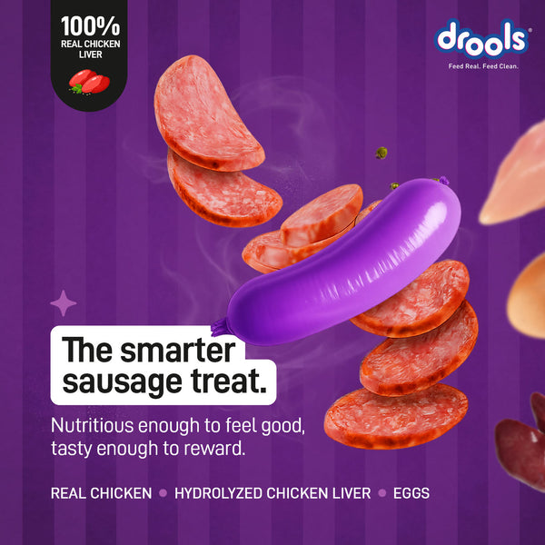 Drools Liver Sausages Dog Treats