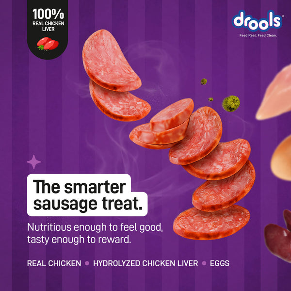 Drools Liver Sausages Dog Treats