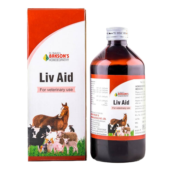 Bakson Liv Aid Syrup for Dogs & Cats