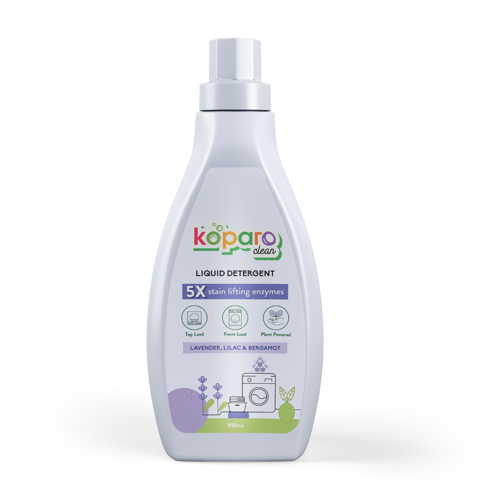 Koparo Natural Lavender Non Toxic Laundry Liquid Detergent (Pet Safe) Both-Health & Wellness Koparo 900mL