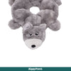 Zippy Paws Loopy Wolf Plush Toy for Dogs Dogs-Toys Zippy Paws