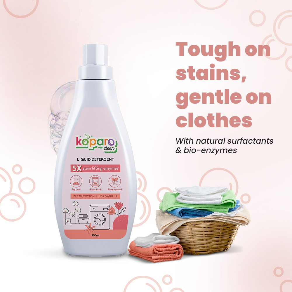 Koparo Natural Non Toxic Laundry Liquid Detergent (Pet Safe)
