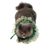 Dogobow Layered Neck Tutu for Dogs and Cats (Green) (Get a Bow Free)