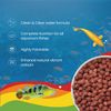 Growel Rainbow Medium 5.5mm Floating Pellet for Fish Fish Growel