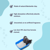 BearHugs Unscented Bentonite Cat Litter Cats-Litter BearHugs