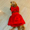 Dogobow Little Dress for Cats and Dogs (Red) Both-Clothing & Accessories Dogobow Dropship