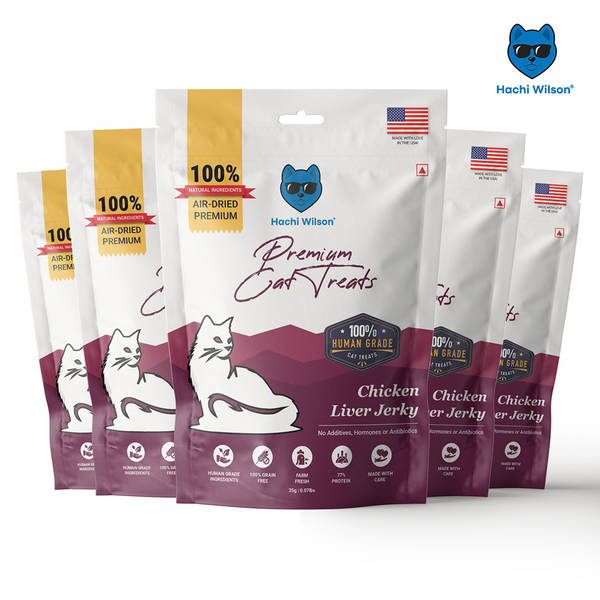 Hachi Wilson Premium Chicken Liver Jerky Cat Treat