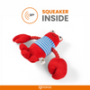 Barkbutler x Fofos Sealife Lobster Plush Toy for Dogs Dogs-Toys Barkbutler