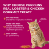 Purrkins Lobster & Chicken Soft Jerky Cat Treats Cats-Treats & Others Purrkins