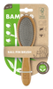 M PETS Bamboo Ball Pin Grooming Brush for Dogs and Cats (Brown) Both-Grooming Supplies M Pets