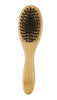M PETS Soft Bristled Bamboo Brush for Dogs and Cats (Brown) Both-Grooming Supplies M Pets