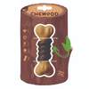 M Pets Chewood Bone with Rubber Chew Toy for Dogs (Brown) Dogs-Toys M Pets